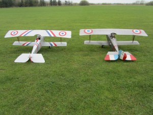 2 Nieuport 17's from the Flyboyz Display Team